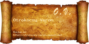 Otrokocsy Veron névjegykártya